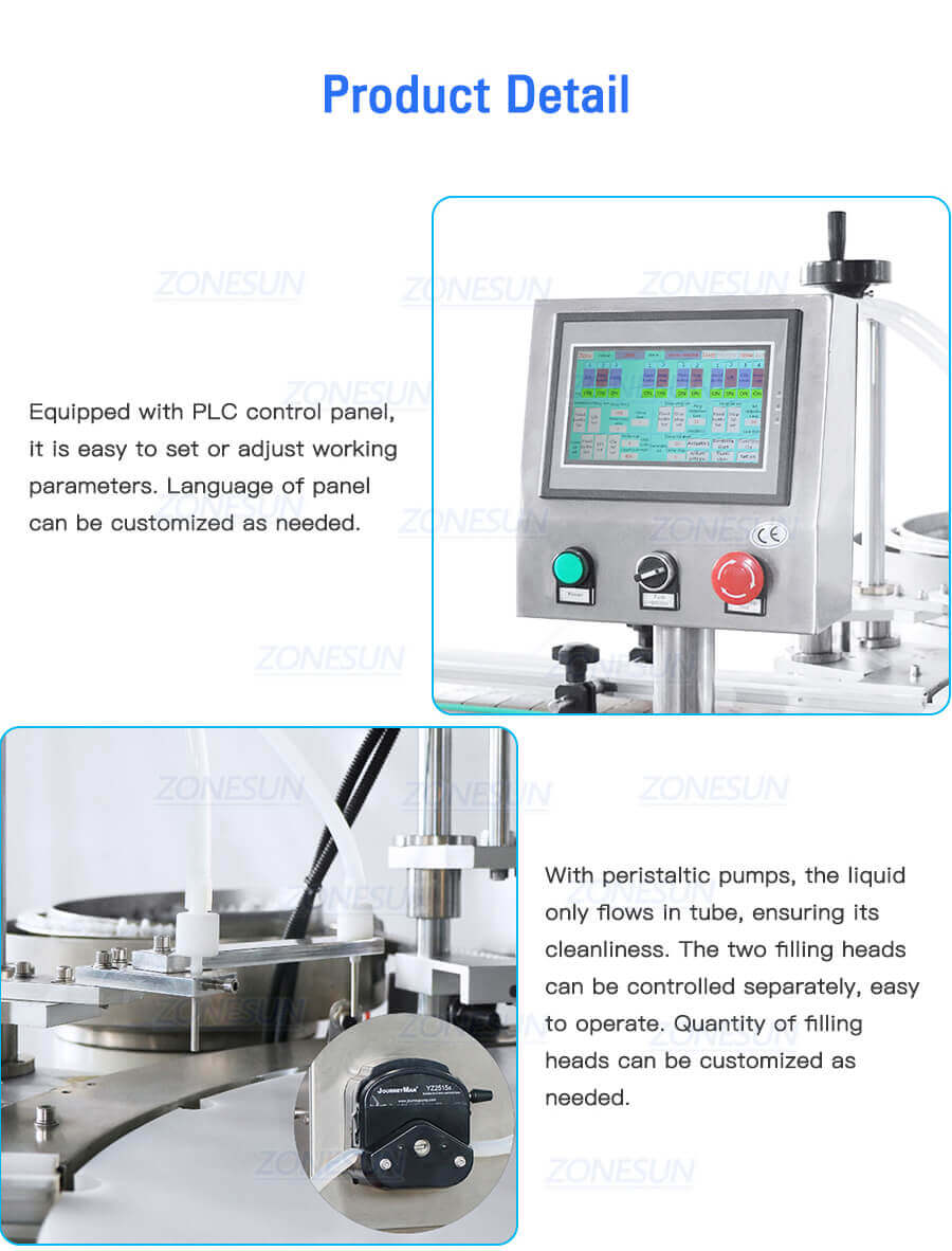 Eyedrop Filling Line-ZONESUN TECHNOLOGY LIMITED