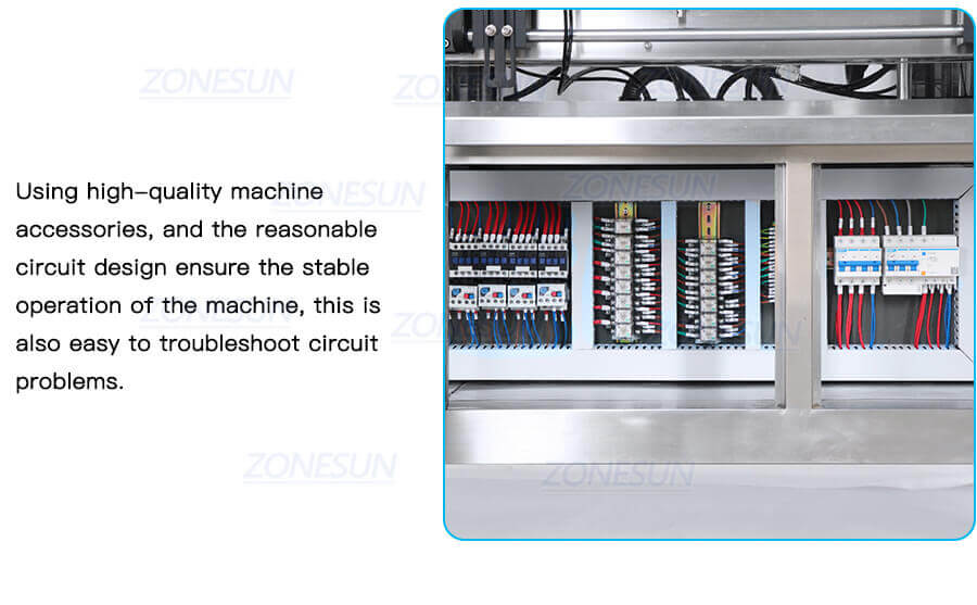 Three Head Powder Filling Machine-ZONESUN TECHNOLOGY LIMITED