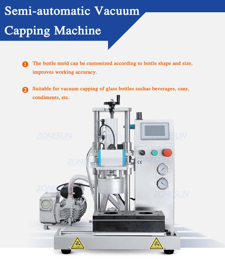 Vacuum capping machine-ZONESUN TECHNOLOGY LIMITED