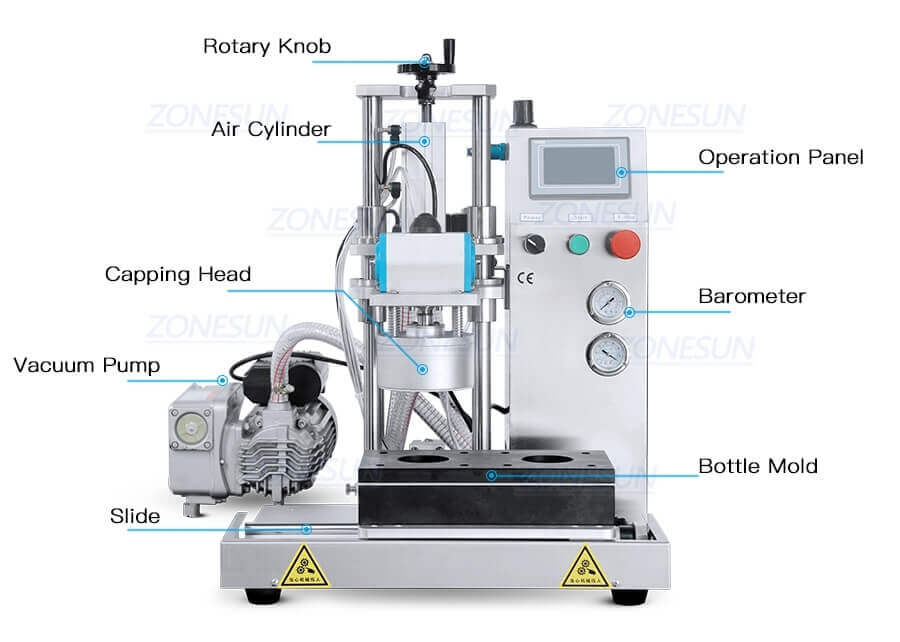 Vacuum capping machine-ZONESUN TECHNOLOGY LIMITED