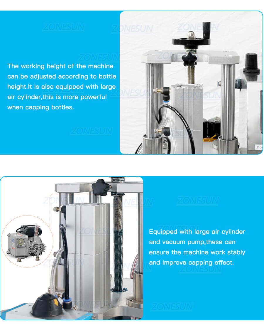 Vacuum capping machine-ZONESUN TECHNOLOGY LIMITED