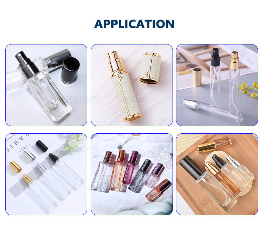 Perfume Vial Filling Capping Machine-ZONESUN TECHNOLOGY LIMITED