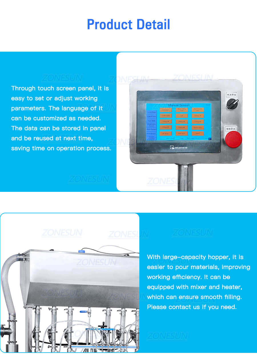 Paste Filling Machine-ZONESUN TECHNOLOGY LIMITED