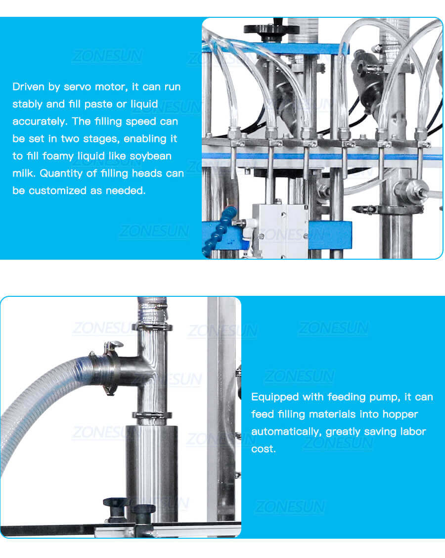 Paste Filling Machine-ZONESUN TECHNOLOGY LIMITED