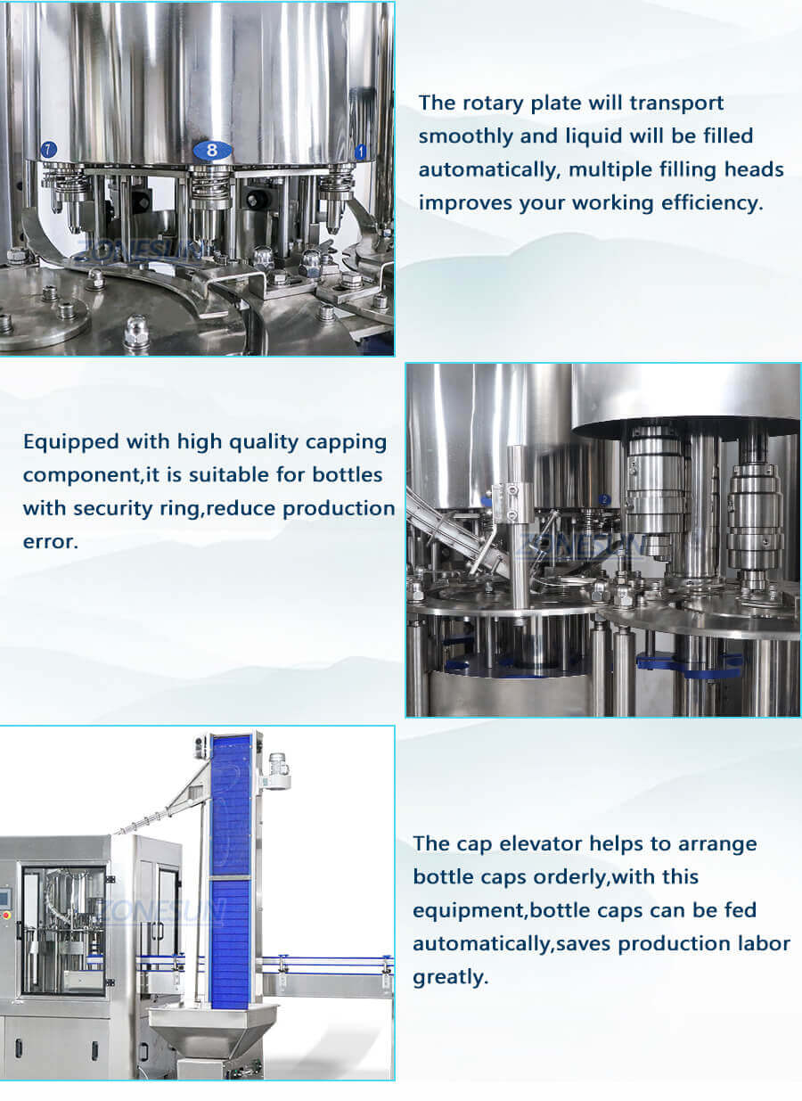 Water Filling Capping Machine-ZONESUN TECHNOLOGY LIMITED