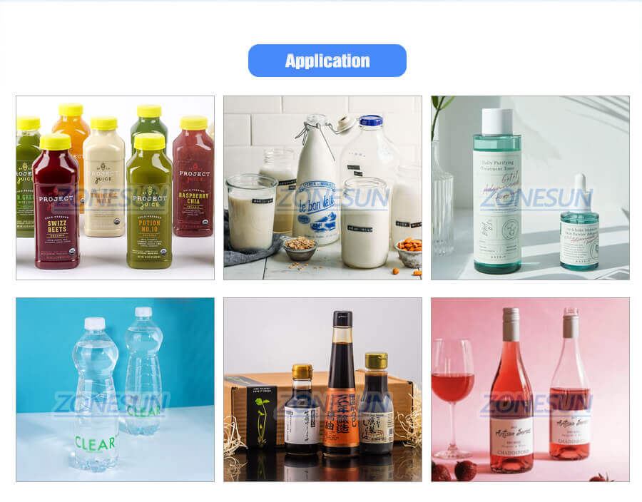 6 Heads Servo Filling Machine-ZONESUN TECHNOLOGY LIMITED