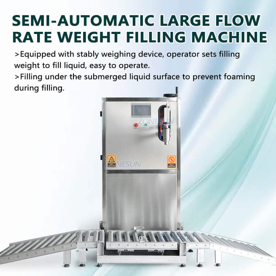 Drum Weighing Filling Machine-ZONESUN TECHNOLOGY LIMITED