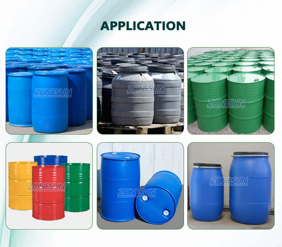Drum Weighing Filling Machine-ZONESUN TECHNOLOGY LIMITED