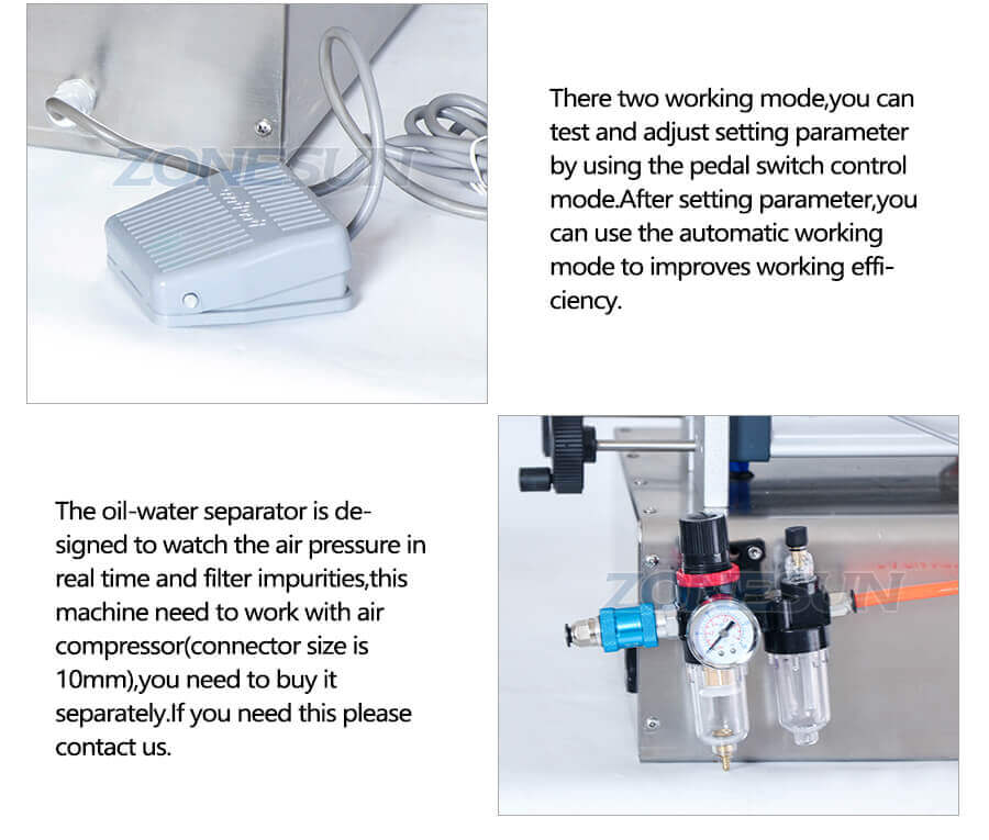 Horizontal Liquid Filling Machine-ZONESUN TECHNOLOGY LIMITED