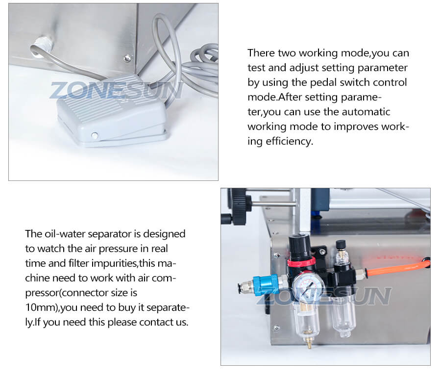 Horizontal Liquid Filling Machine-ZONESUN TECHNOLOGY LIMITED