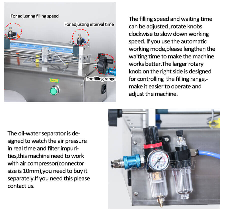 Horizontal Paste Filling Machine-ZONESUN TECHNOLOGY LIMITED