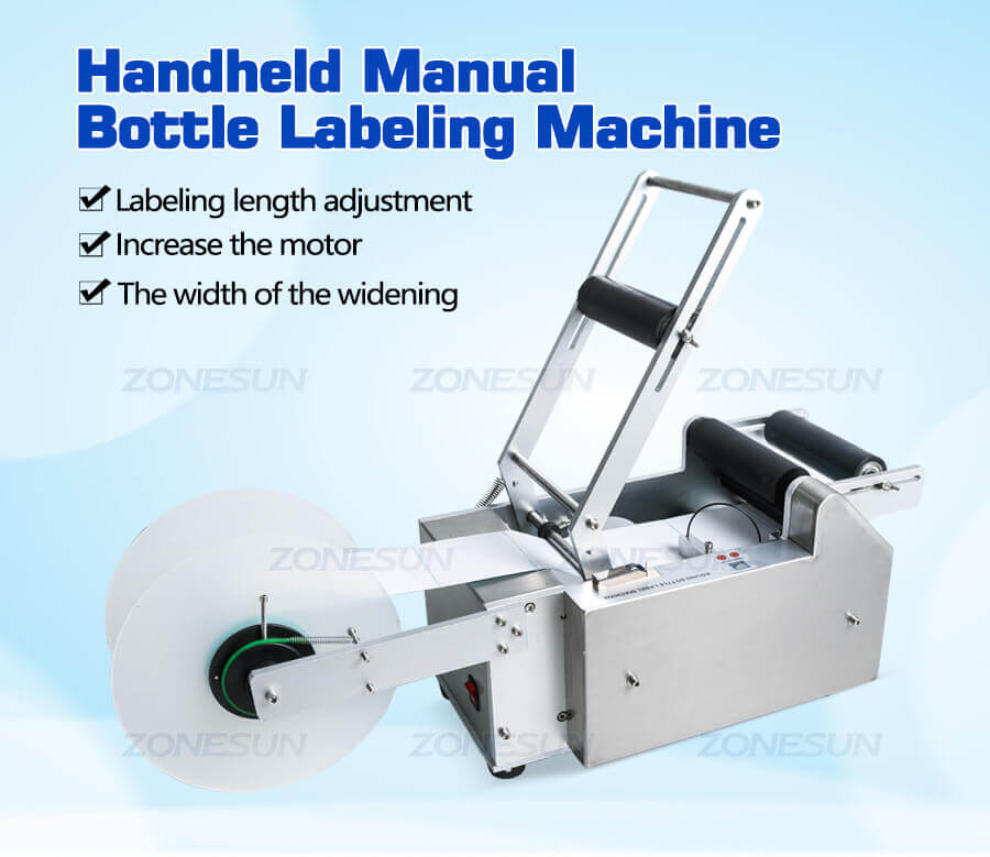 Round Bottles Labeling Machine-ZONESUN TECHNOLOGY LIMITED