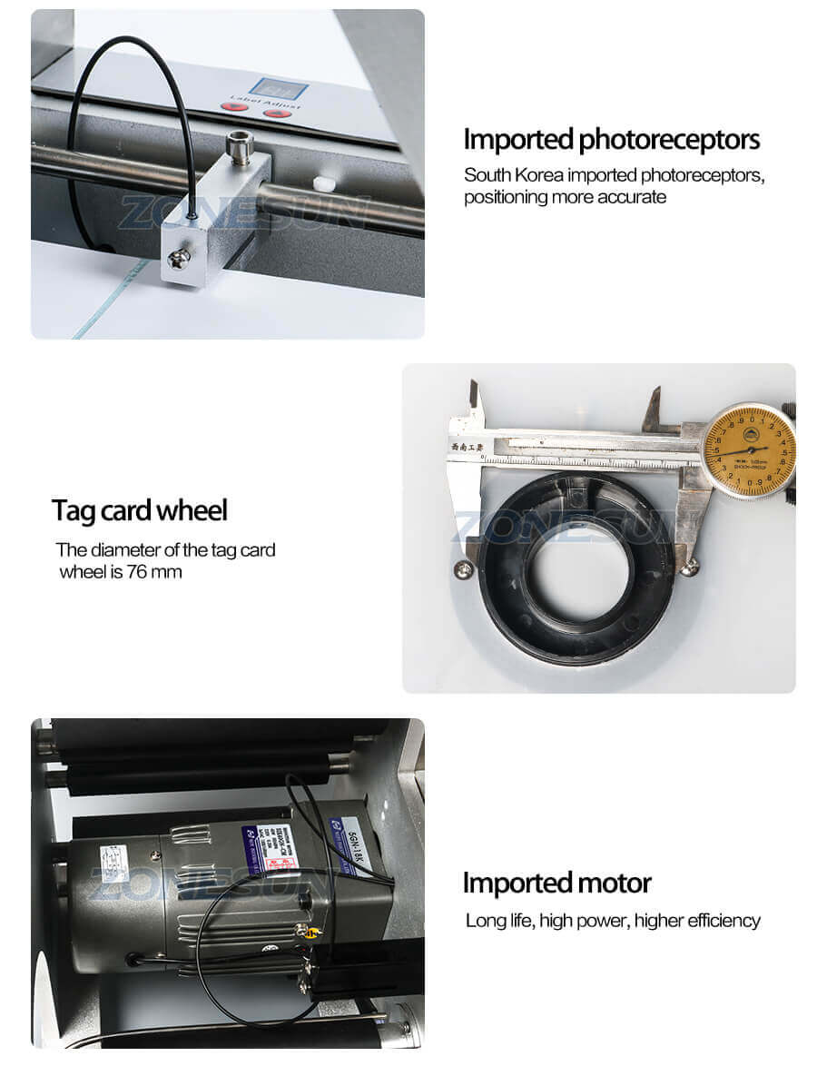 Round Bottles Labeling Machine-ZONESUN TECHNOLOGY LIMITED