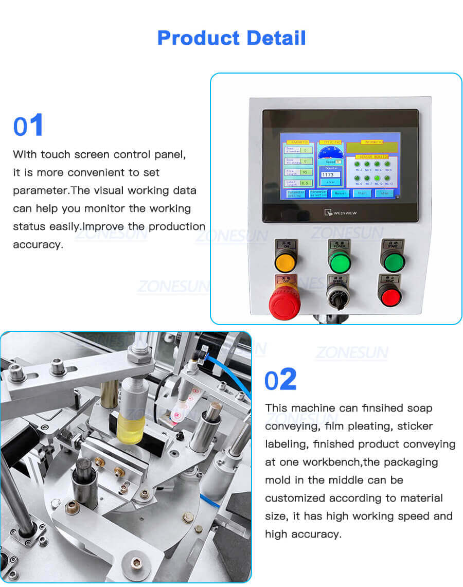 Soap Packaging Machine-ZONESUN TECHNOLOGY LIMITED