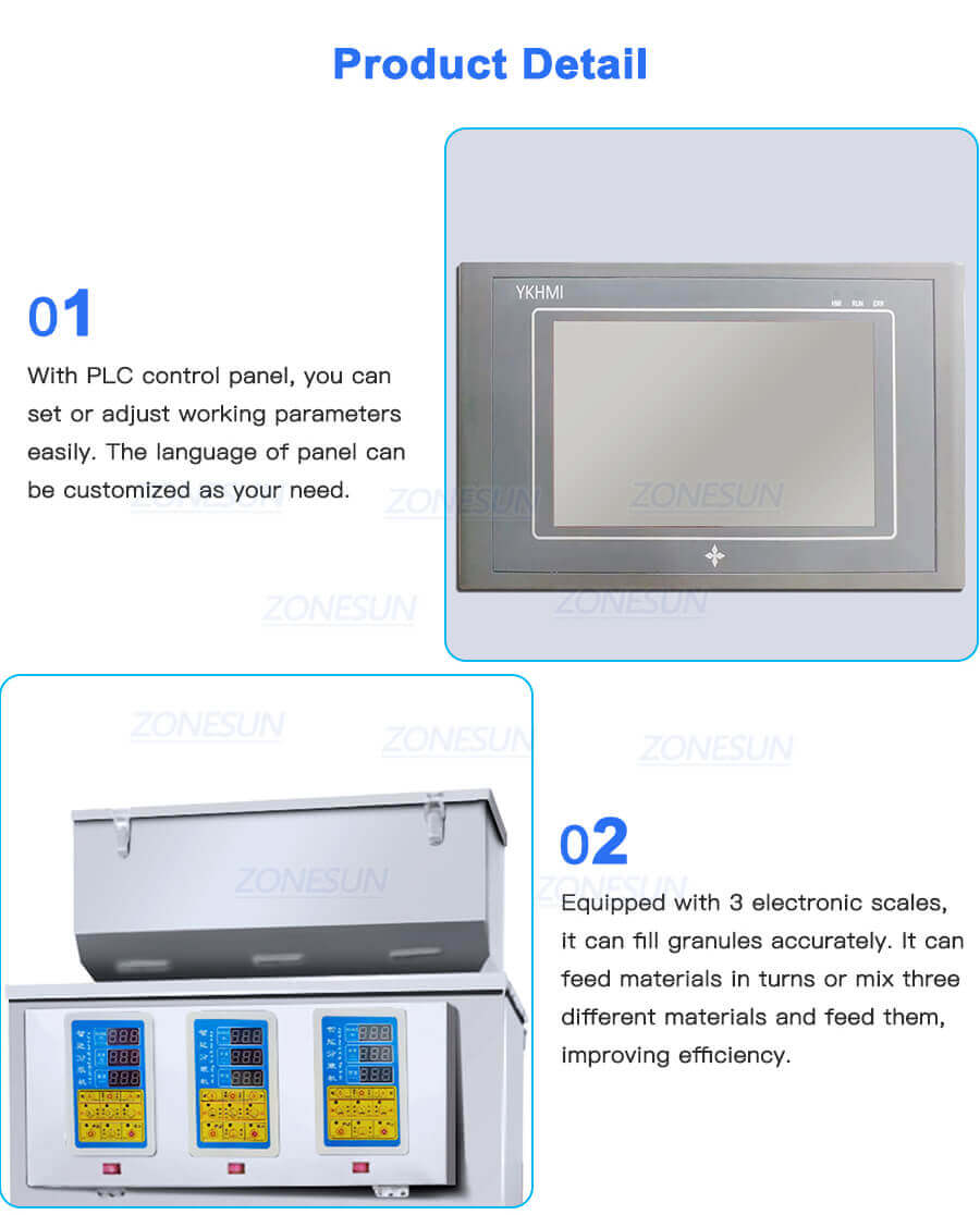 Pouch Granule Weighing Packaging Machine-ZONESUN TECHNOLOGY LIMITED