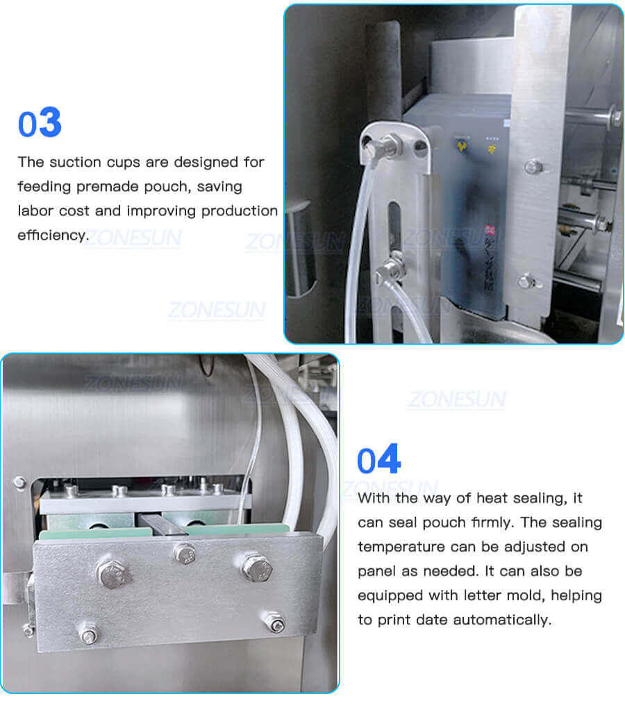 Pouch Granule Weighing Packaging Machine-ZONESUN TECHNOLOGY LIMITED
