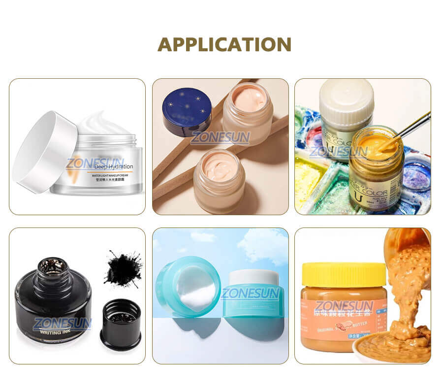 Cosmetic Filling Capping Machine-ZONESUN TECHNOLOGY LIMITED