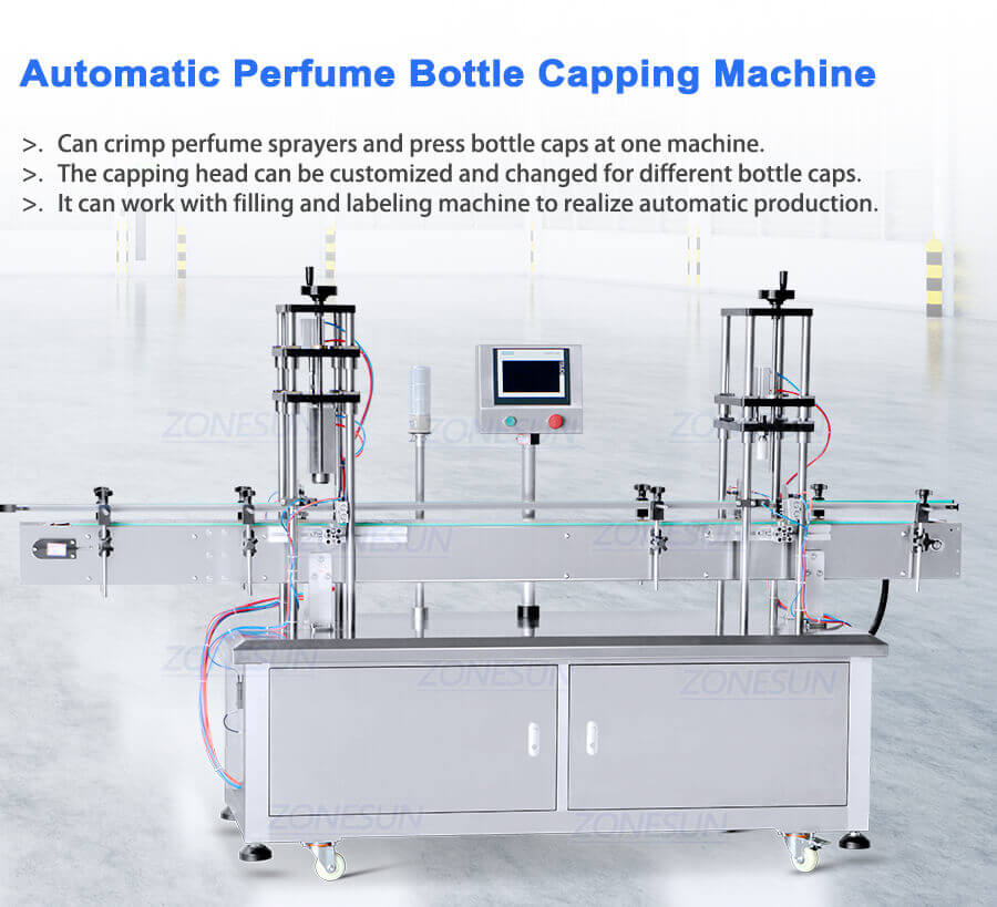 Perfume Bottle Crimping Machine-ZONESUN TECHNOLOGY LIMITED