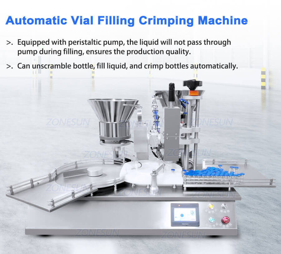 Vial Filling Crimping Machine-ZONESUN TECHNOLOGY LIMITED