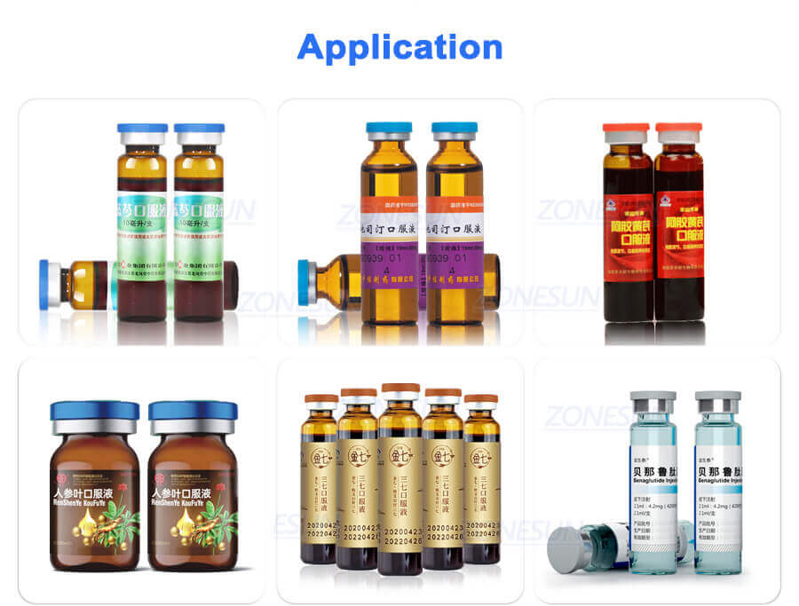 Vial Filling Crimping Machine-ZONESUN TECHNOLOGY LIMITED