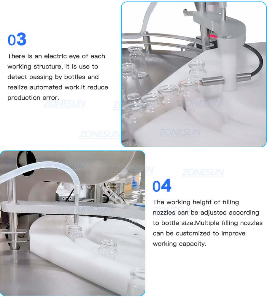 Vial Filling Crimping Machine-ZONESUN TECHNOLOGY LIMITED