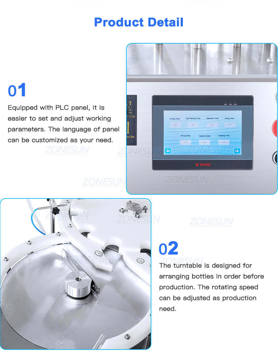 Desktop Filling Line-ZONESUN TECHNOLOGY LIMITED
