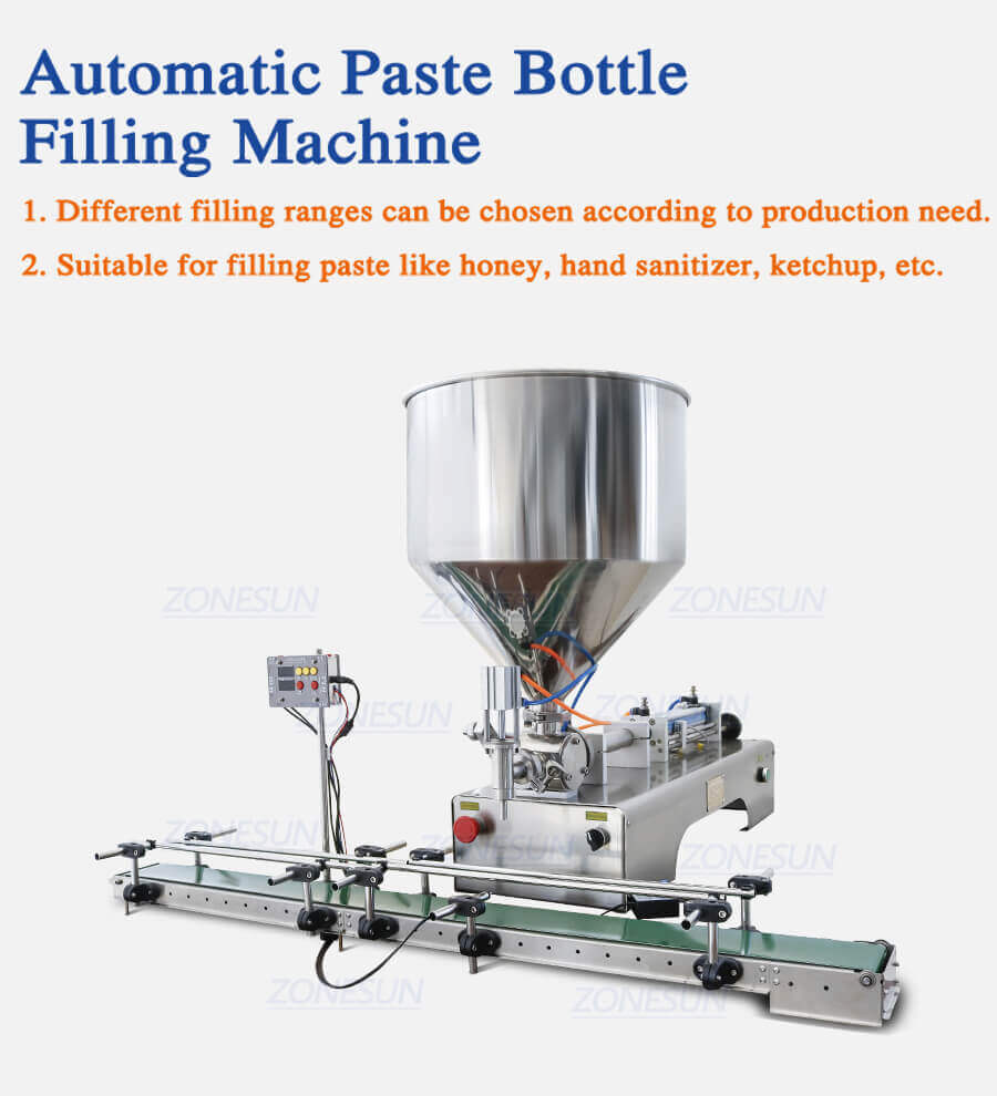 Horizontal Paste Filling Machine-ZONESUN TECHNOLOGY LIMITED
