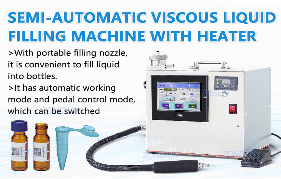 Thick Oil Filling Machine-ZONESUN TECHNOLOGY LIMITED