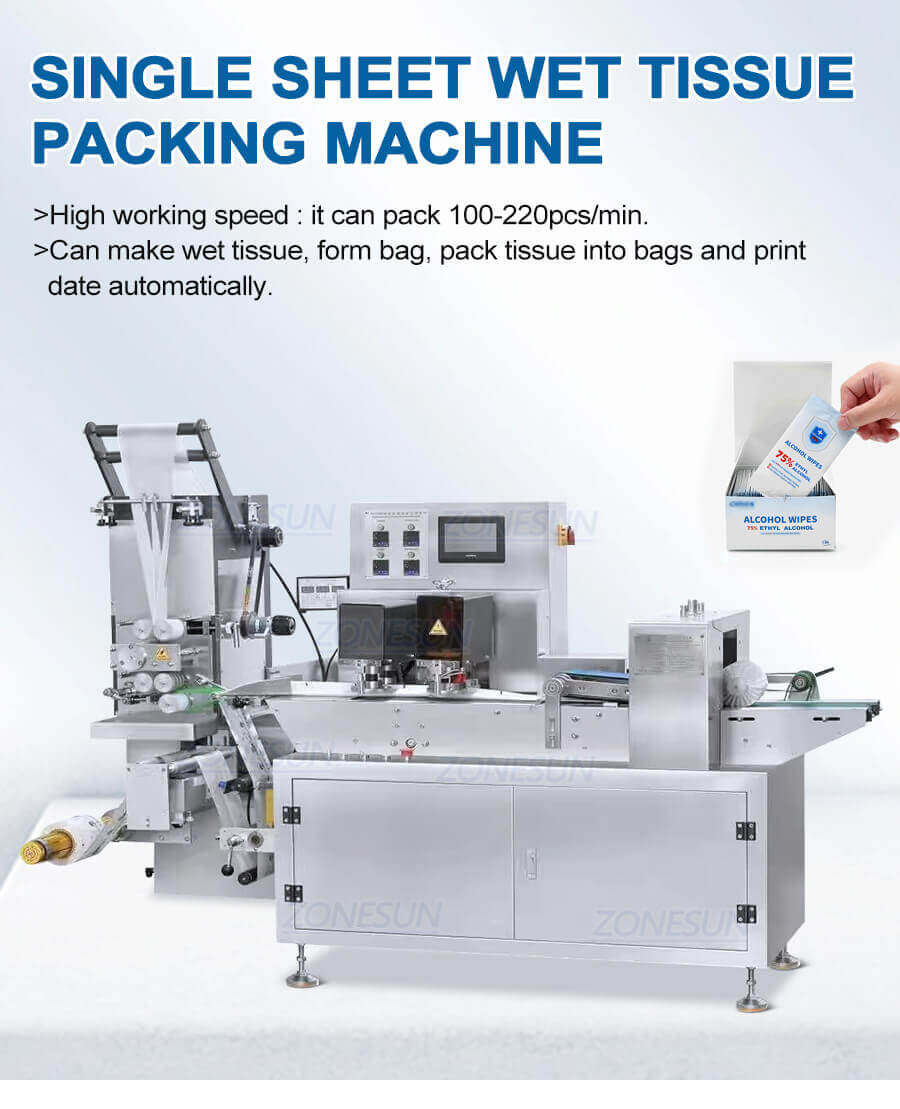 Wet Wipes Making Machine-ZONESUN TECHNOLOGY LIMITED