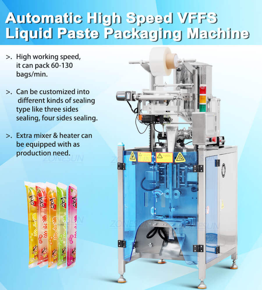 Pouch VFFS Packing Machine-ZONESUN TECHNOLOGY LIMITED