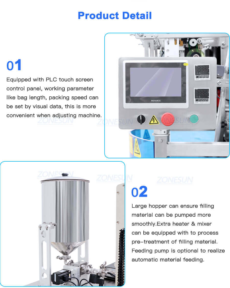 Pouch VFFS Packing Machine-ZONESUN TECHNOLOGY LIMITED