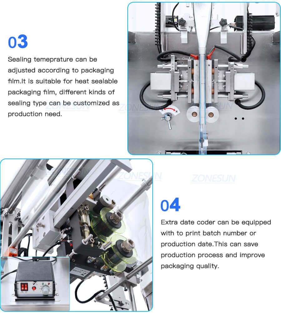 Pouch VFFS Packing Machine-ZONESUN TECHNOLOGY LIMITED