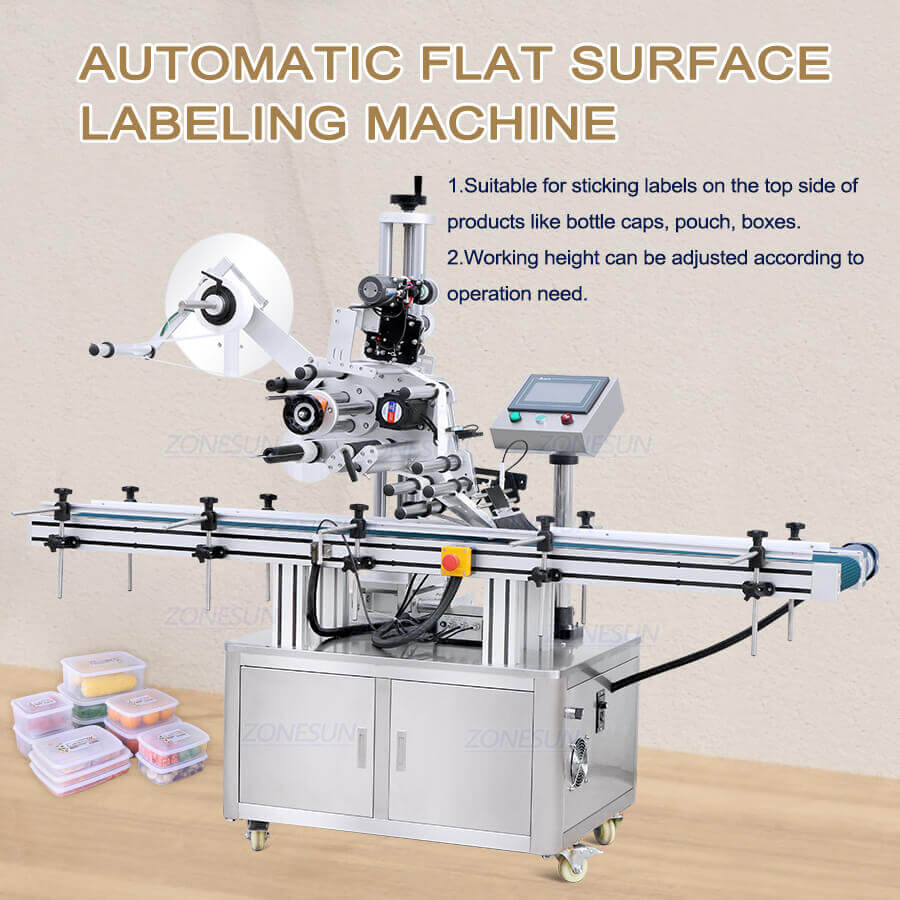 Flat Labeling Machine-ZONESUN TECHNOLOGY LIMITED