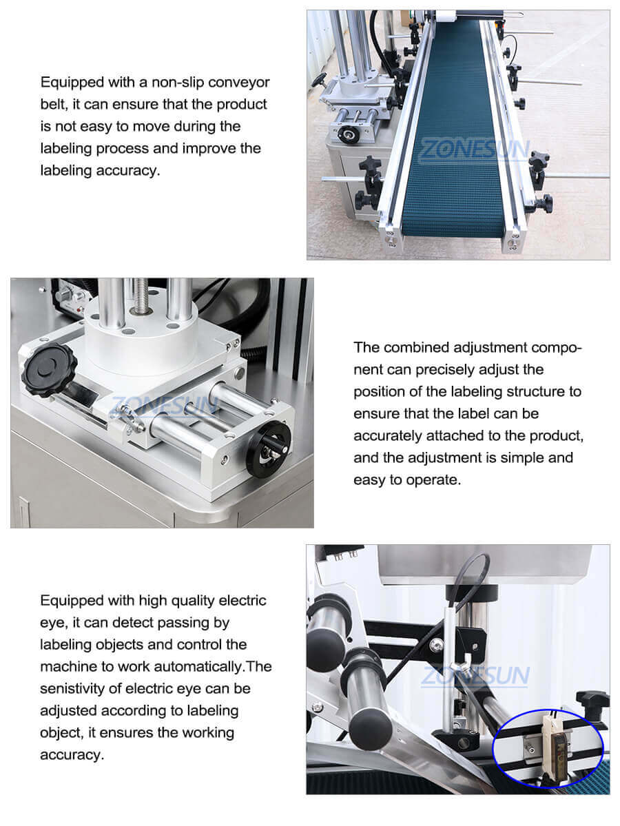 Flat Labeling Machine-ZONESUN TECHNOLOGY LIMITED