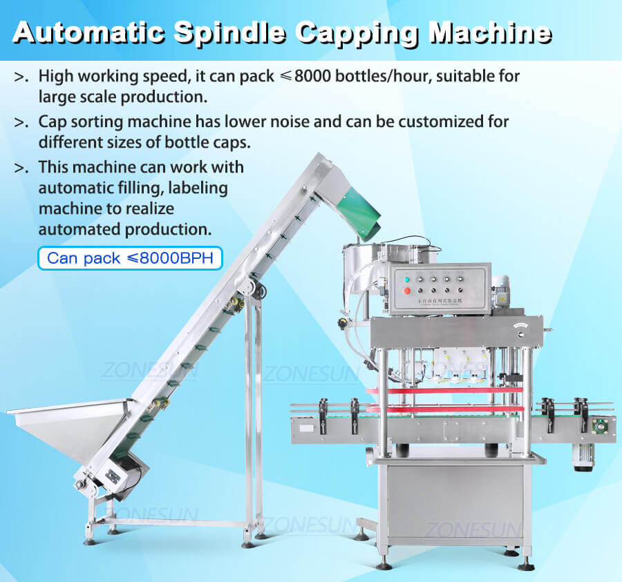 Spindle Capping Machine-ZONESUN TECHNOLOGY LIMITED