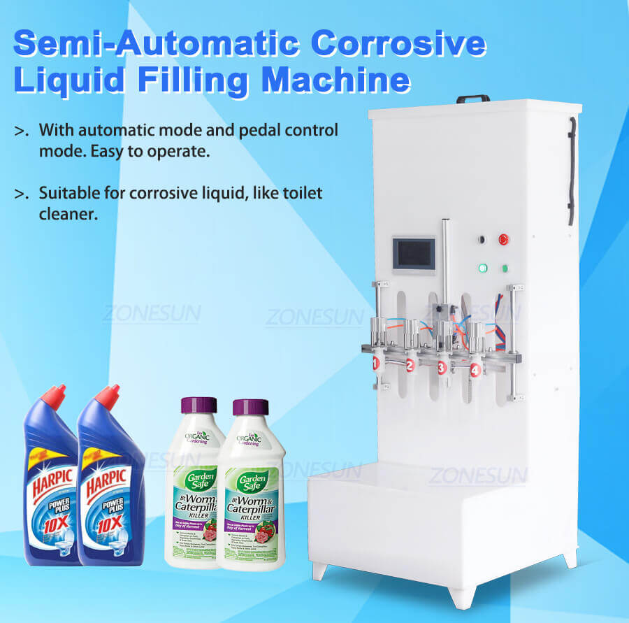 Corrosion Resistant Filling Machine-ZONESUN TECHNOLOGY LIMITED