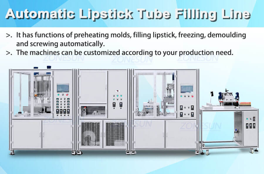 LipsticK Production Line-ZONESUN TECHNOLOGY LIMITED