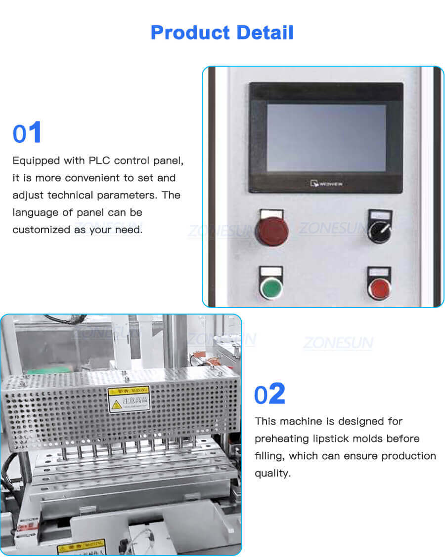 LipsticK Production Line-ZONESUN TECHNOLOGY LIMITED