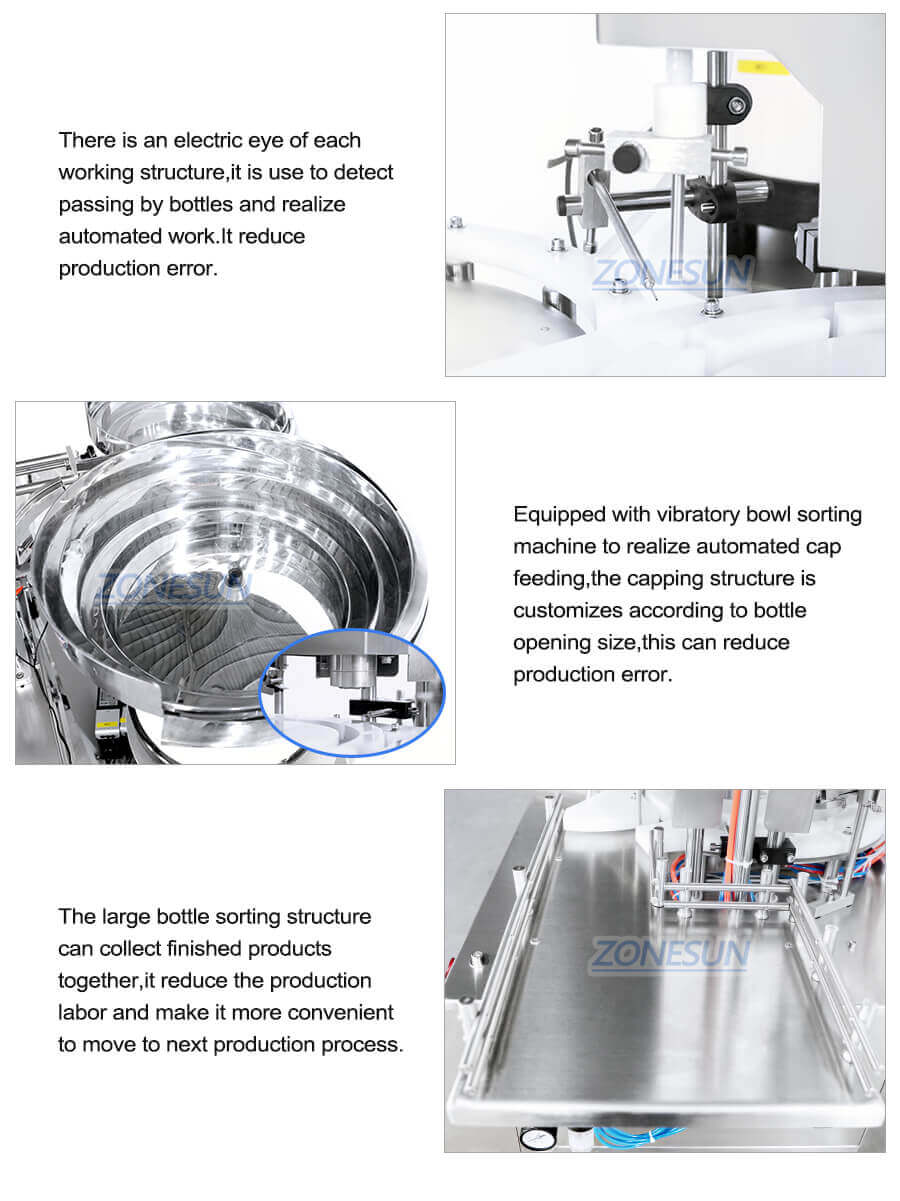 Vial Filling Crimping Capping Machine-ZONESUN TECHNOLOGY LIMITED