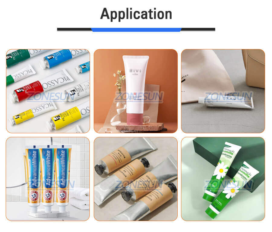 Soft Round Tube Labeling Machine-ZONESUN TECHNOLOGY LIMITED