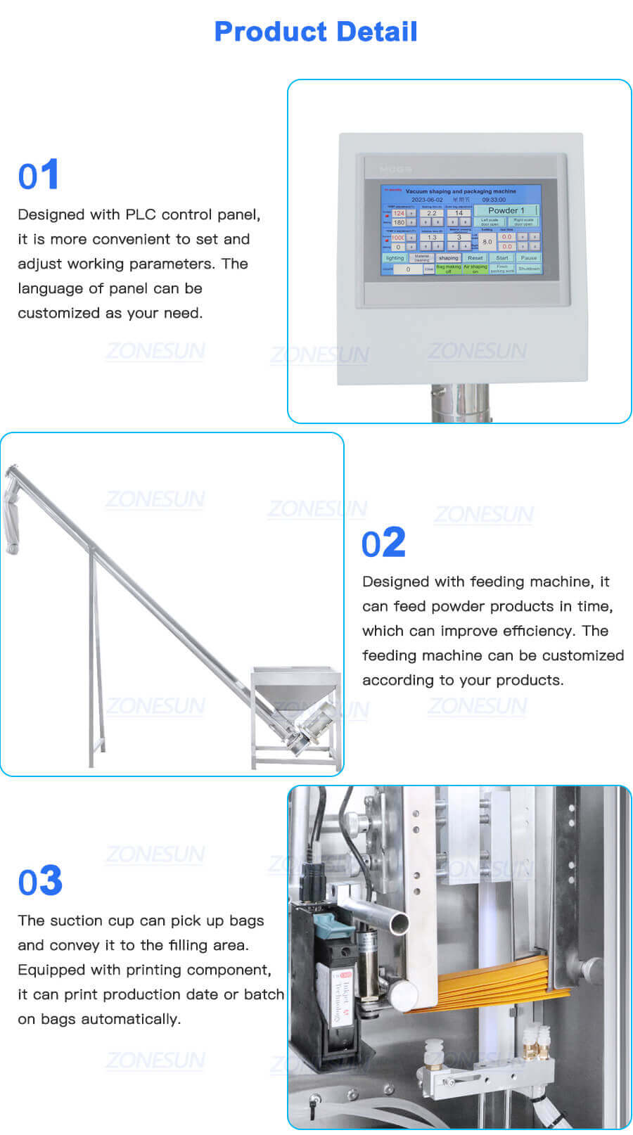 Powder Filling Line-ZONESUN TECHNOLOGY LIMITED