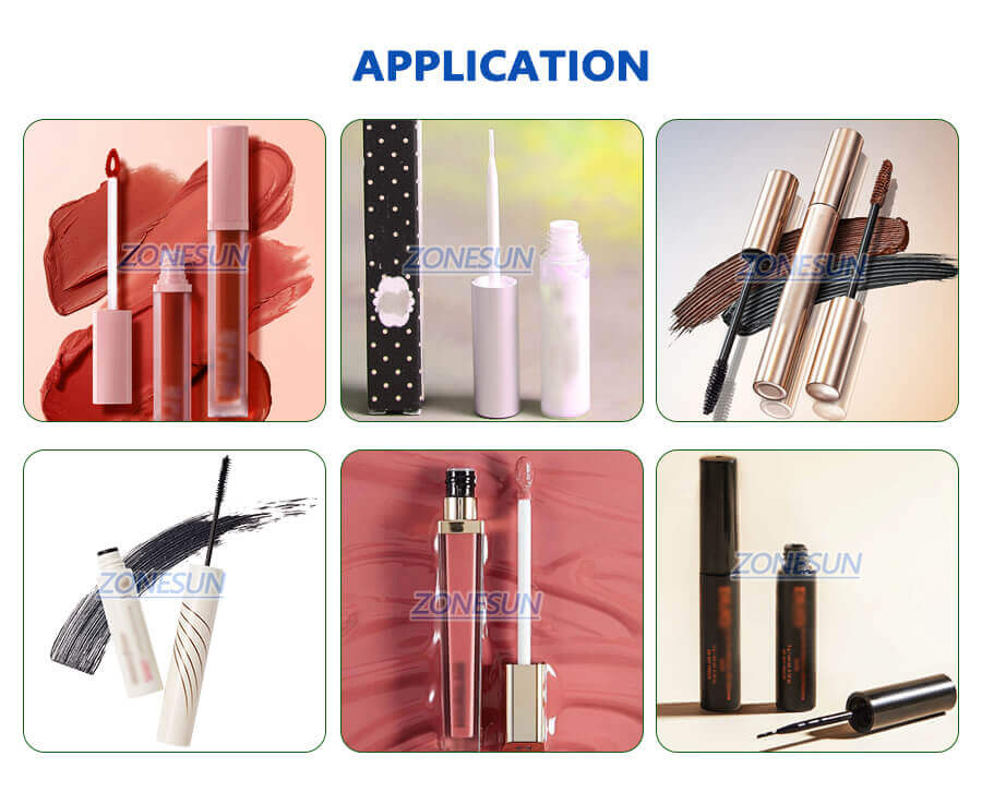 Mascara Filling Capping Machine-ZONESUN TECHNOLOGY LIMITED