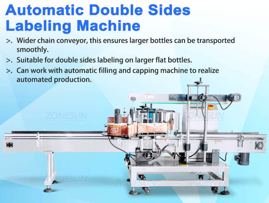 Flat Bucket Labeling Machine-ZONESUN TECHNOLOGY LIMITED