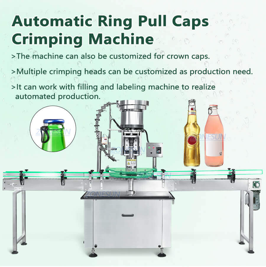 Beer Bottles Capping Machine-ZONESUN TECHNOLOGY LIMITED