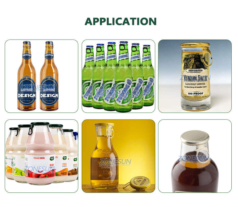 Beer Bottles Capping Machine-ZONESUN TECHNOLOGY LIMITED