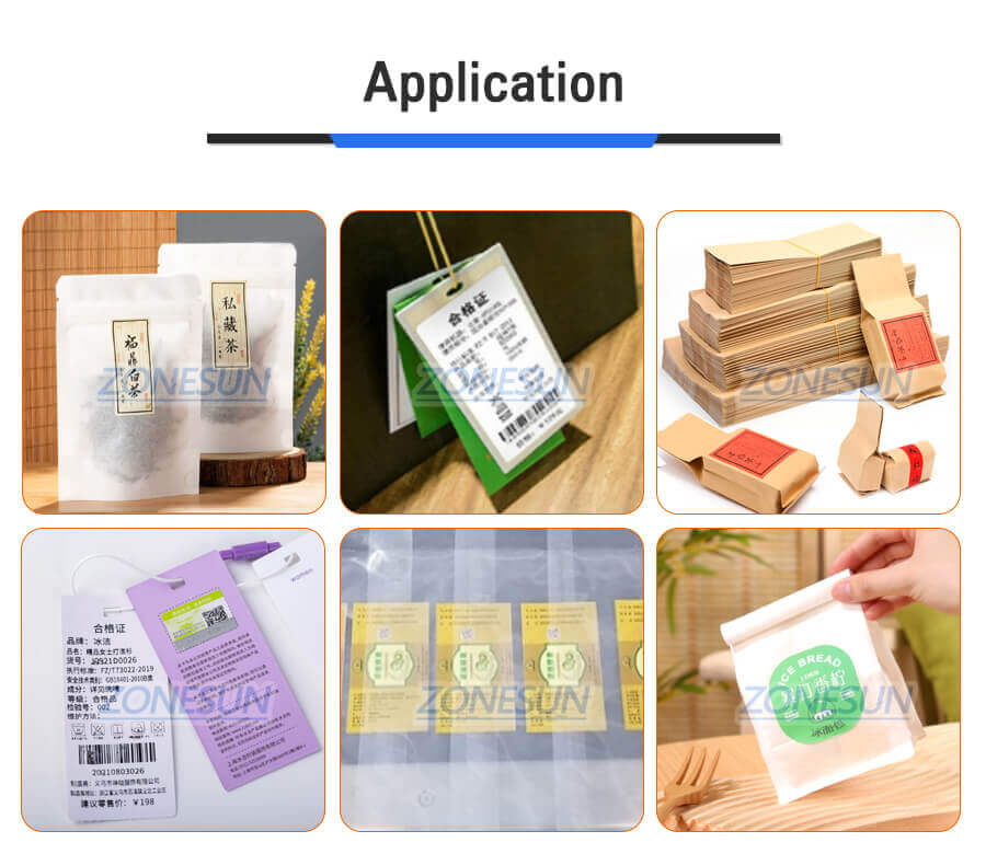 Paper Card Labeling Machine-ZONESUN TECHNOLOGY LIMITED