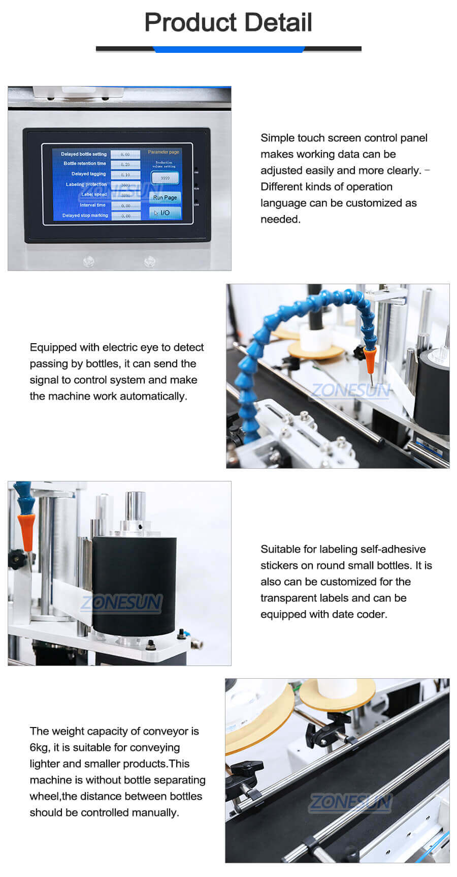 Desktop Labeling Machine-ZONESUN TECHNOLOGY LIMITED