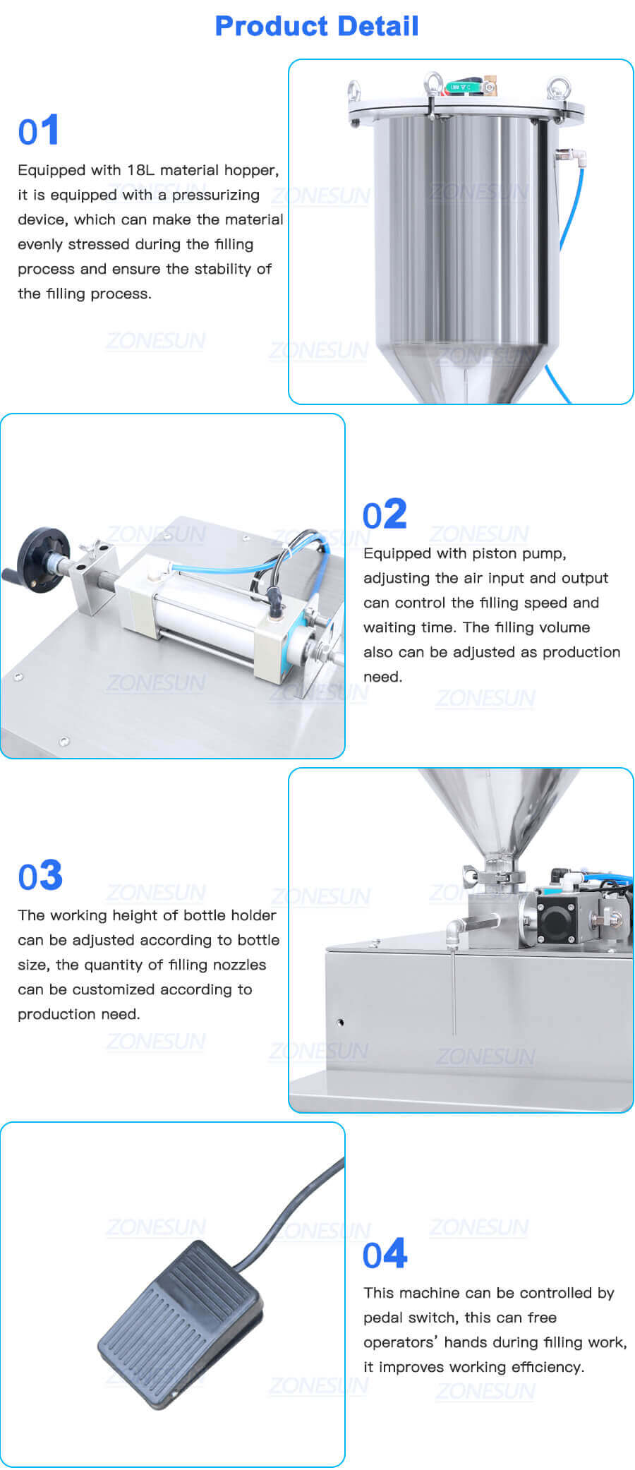 Small Volume Filling Machine-ZONESUN TECHNOLOGY LIMITED