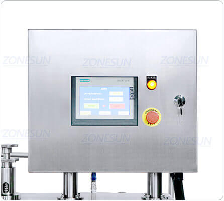 Steam Vacuum Capping Machine-ZONESUN TECHNOLOGY LIMITED