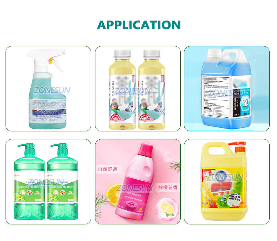 Square Flat Bottle Hot Melt Glue Labeling Machine-ZONESUN TECHNOLOGY LIMITED